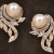 Pearl Diamond Stud Earrings